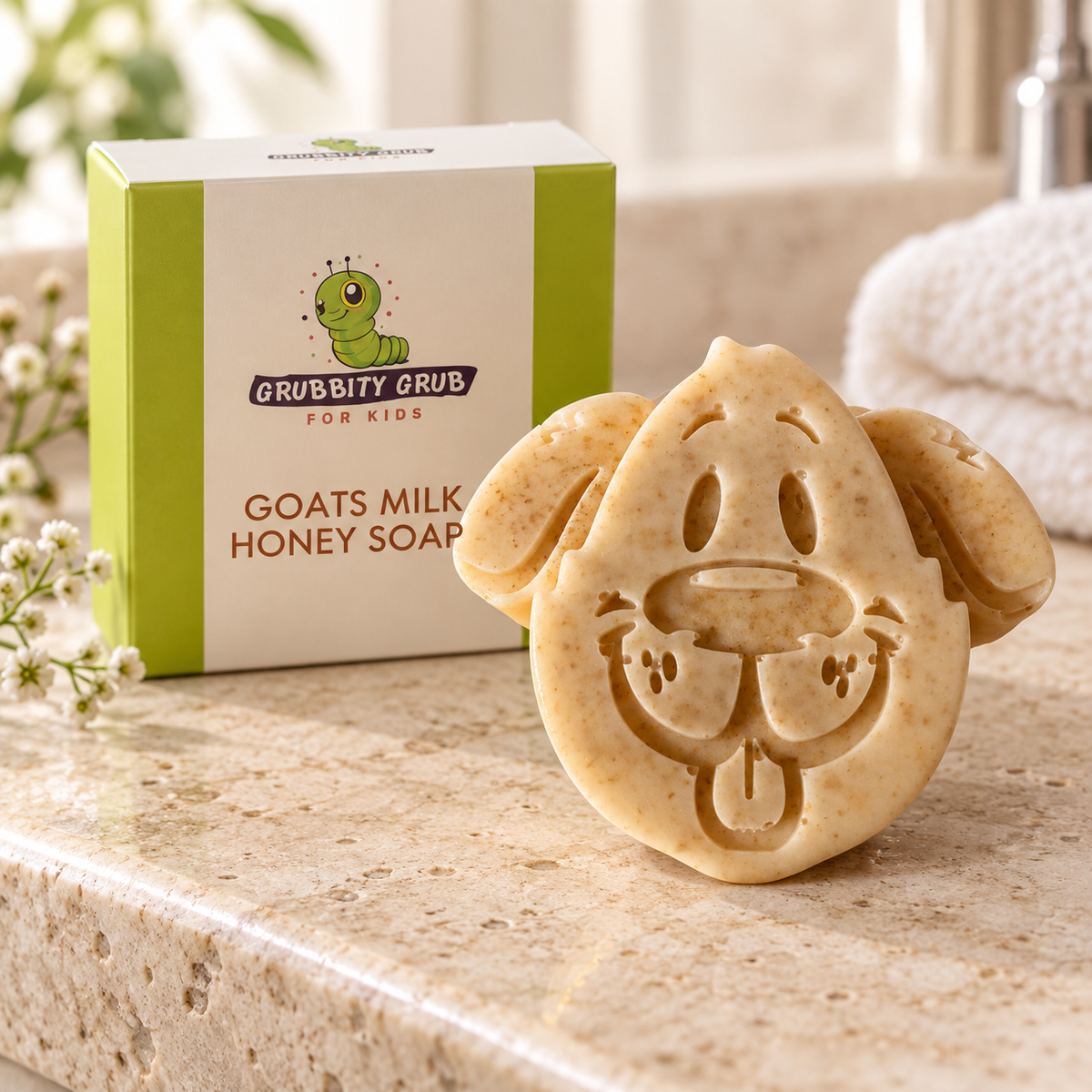 Kids Goats Milk & Honey Soap – Animal Shapes
