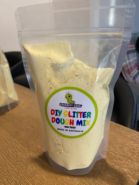 Playdough DIY with Glitter