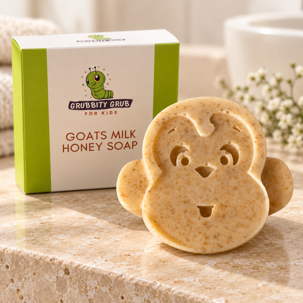 Kids Goats Milk & Honey Soap – Animal Shapes