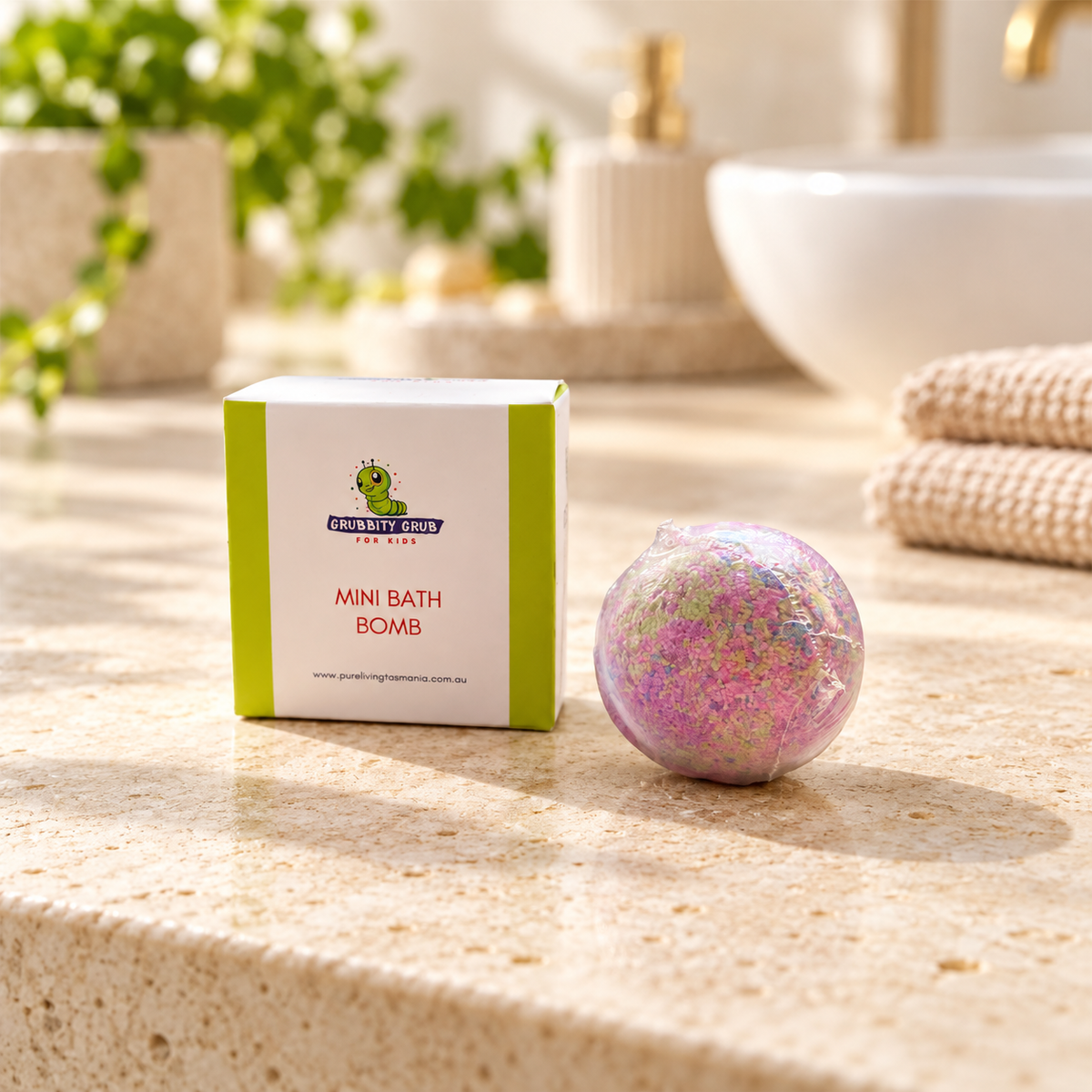 Kids Mini Bath Bomb – Grubbity Grub Box