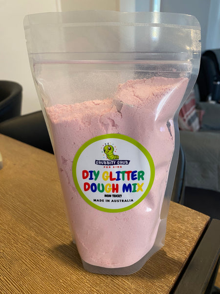 Playdough DIY with Glitter