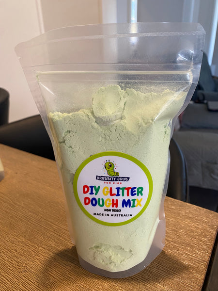 Playdough DIY with Glitter