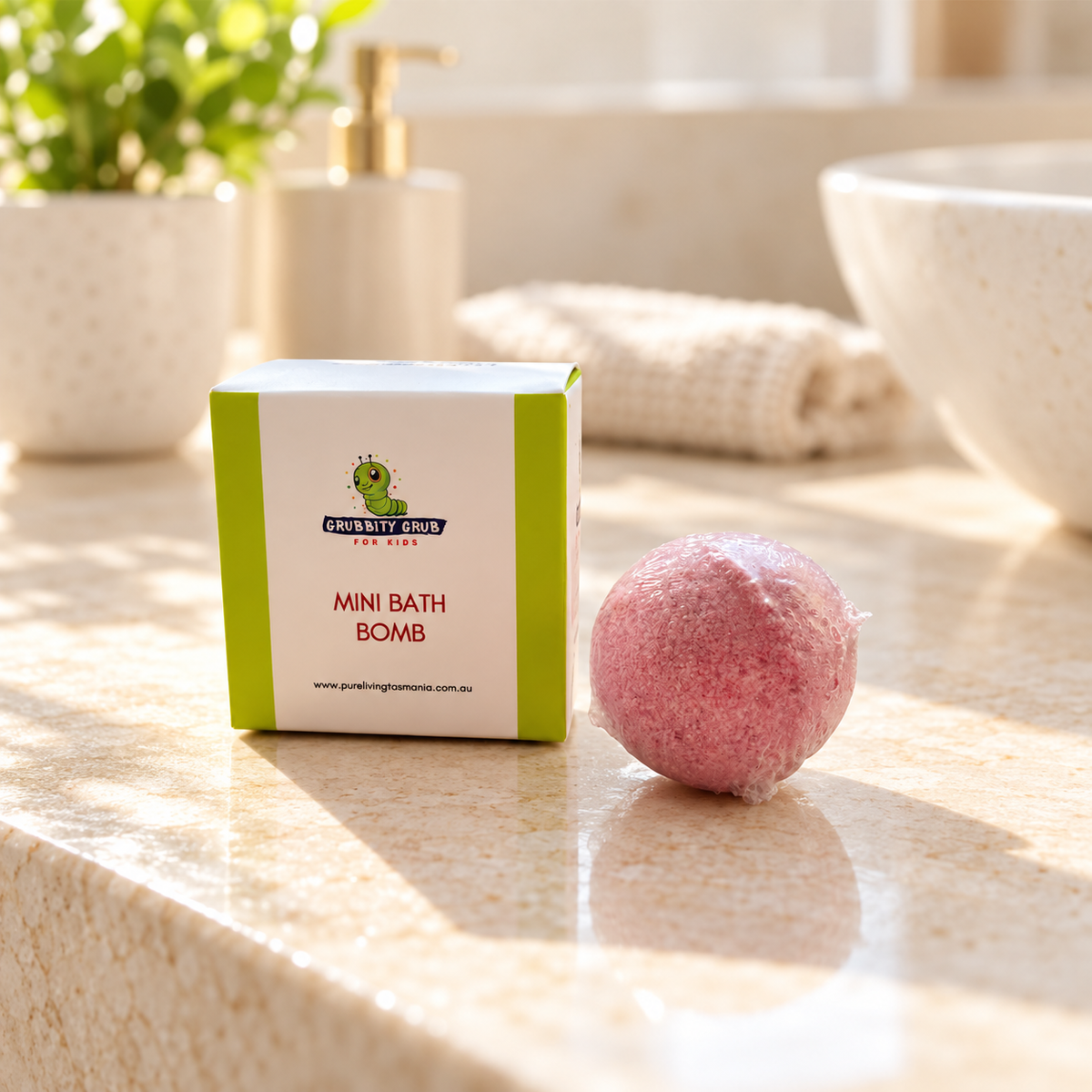 Kids Mini Bath Bomb – Grubbity Grub Box