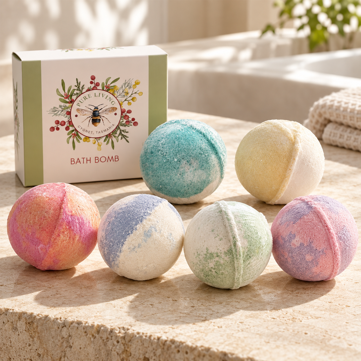 Large Bath Bomb – Choose Your Scent