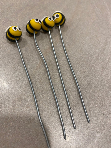 Mini Bee Garden Stakes - Individual